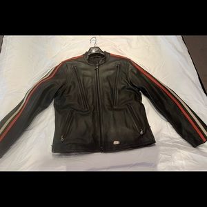 Rare Harley Davidson Leather jacket with removable lining - Large